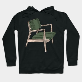 Green Modern Chair Hoodie